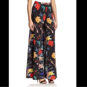 Alice and Olivia Floral Wide Leg Pants